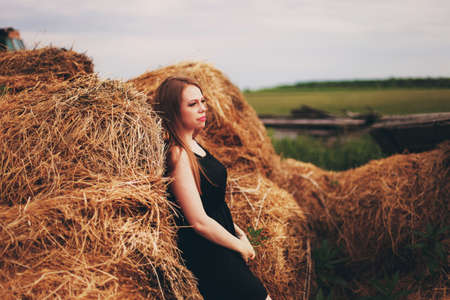 Young woman.の写真素材