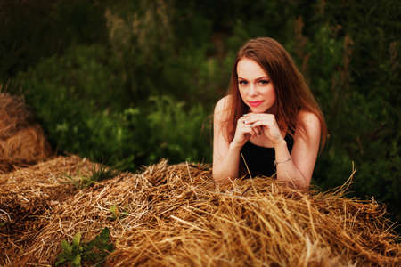 Young woman.の写真素材