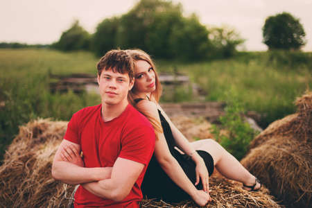 Young couple.の写真素材