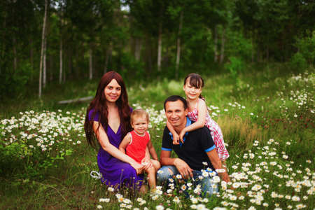 Family.の写真素材