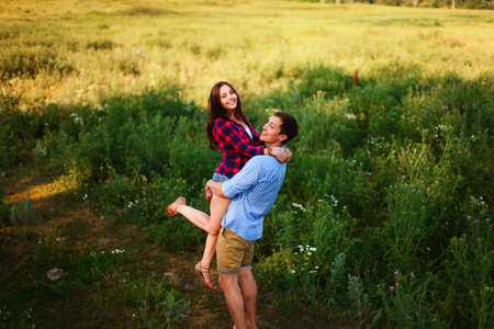 Young couple.の写真素材