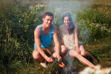 Young couple.の写真素材