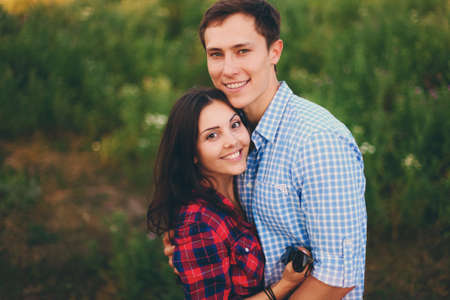 Young couple.の写真素材