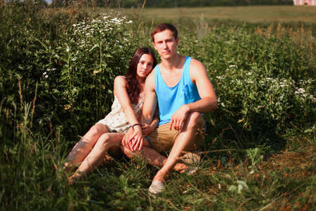 Young couple.の写真素材