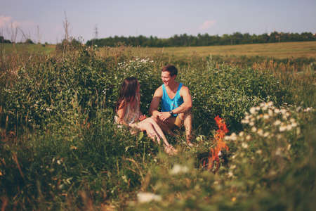 Young couple.の写真素材