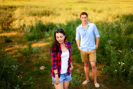 Young couple.の写真素材
