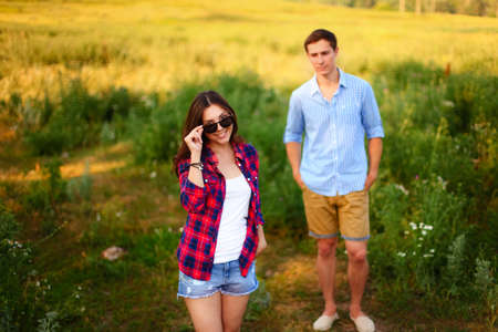Young couple.の写真素材