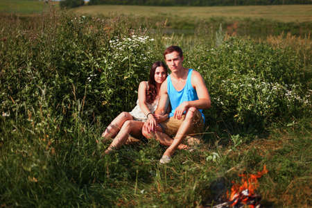 Young couple.の写真素材