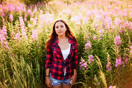 Young woman.の写真素材