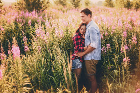 Young couple.の写真素材