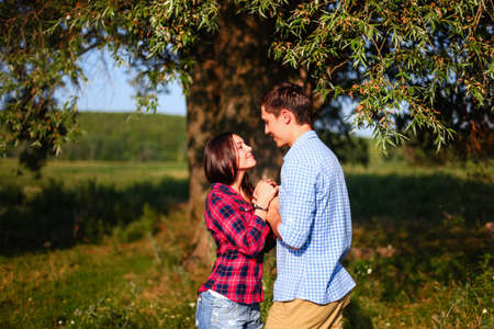Young couple.の写真素材