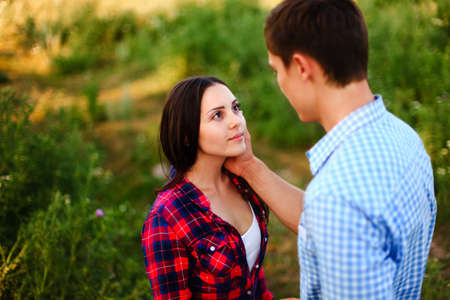 Young couple.の写真素材