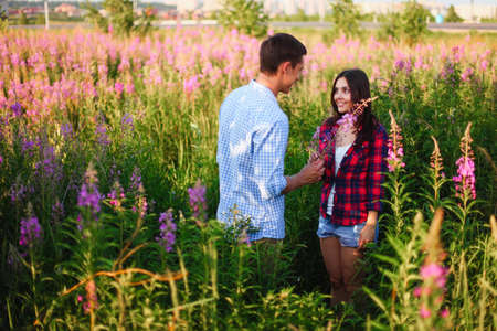 Young couple.の写真素材