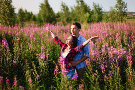 Young couple.の写真素材