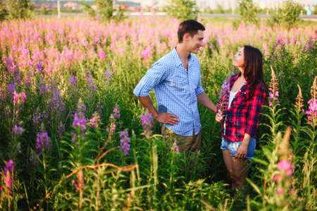 Young couple.の写真素材