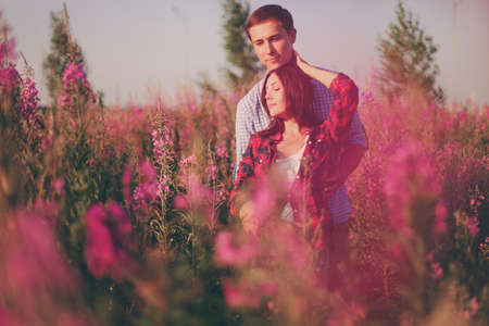 Young couple.の写真素材