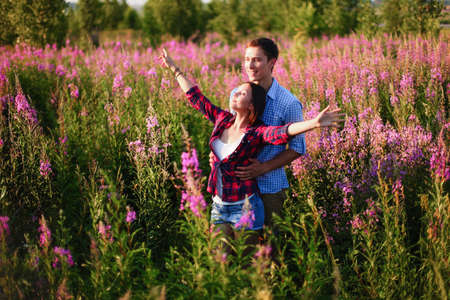 Young couple.の写真素材