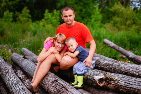 Family.の写真素材