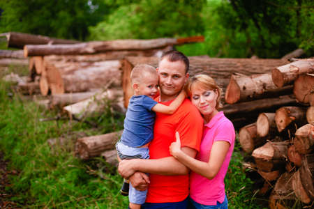 Family.の写真素材