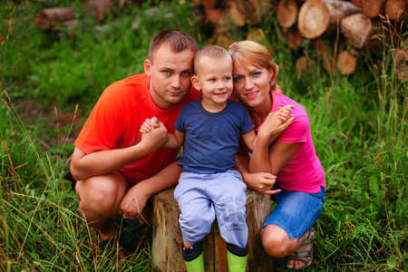 Family.の写真素材