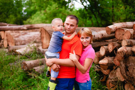 Family.の写真素材
