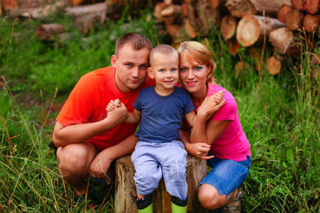 Family.の写真素材