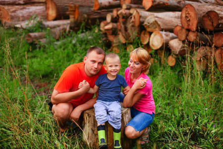 Family.の写真素材