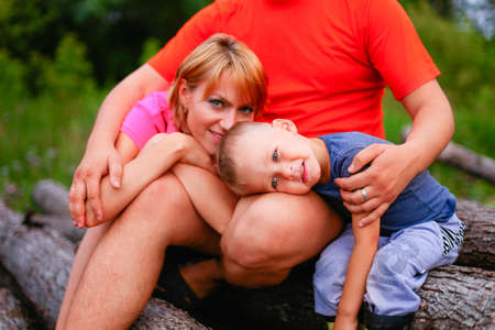 Family.の写真素材