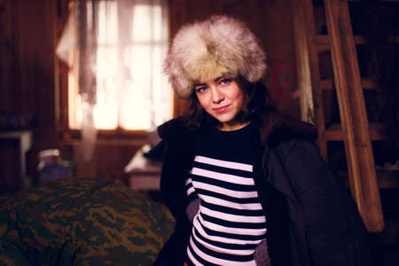 Portrait woman.の写真素材
