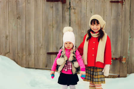 Child happy outdoors.の写真素材