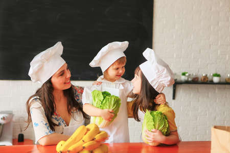 Child cook.の写真素材