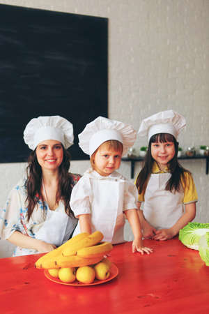 Child cook.の写真素材