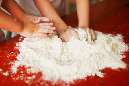 Child cook.の写真素材