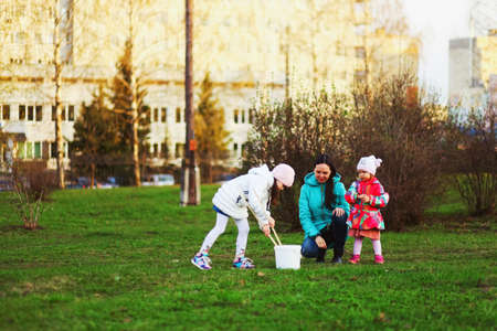 The child in park a outdoors happy.の写真素材