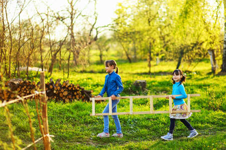 The child in park a outdoors happy.の写真素材
