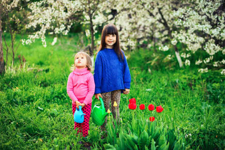 The child in park a outdoors happy.の写真素材