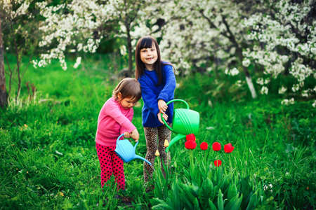 The child in park a outdoors happy.の写真素材