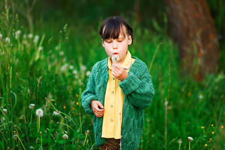 The child in park a outdoors happy.の写真素材