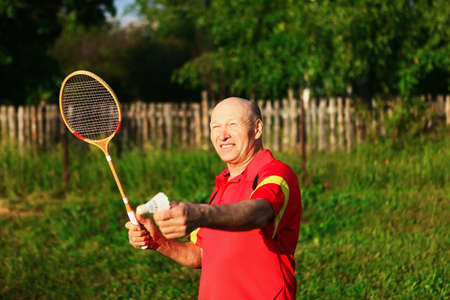 The Older people lead an active lifestyle.の写真素材