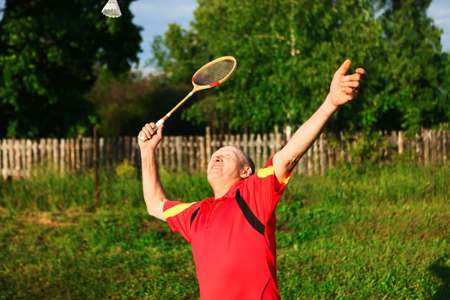 The Older people lead an active lifestyle.の写真素材