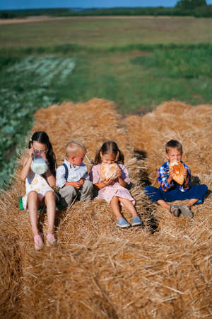 The Children in rural areas a live