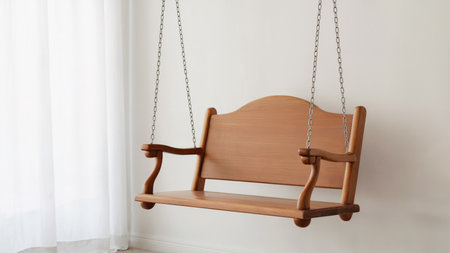 Classic Wooden Indoor Swingの素材