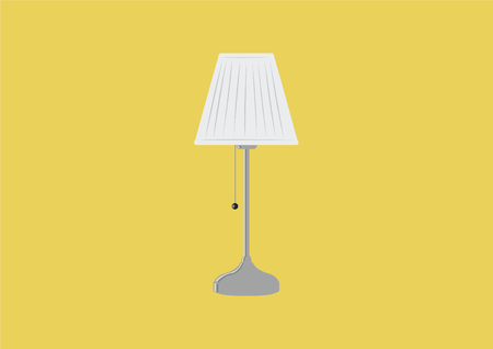 Vector Illustration of a Lampのイラスト素材