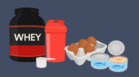 Vector Illustration of Proteinのイラスト素材