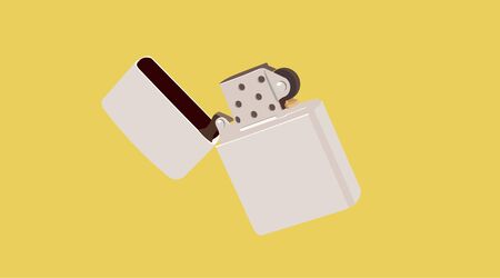 Vector Illustration of a Lighterのイラスト素材