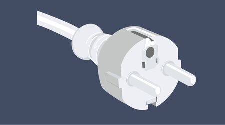 Vector Illustration of a Plug