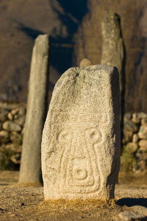 face engraved stone