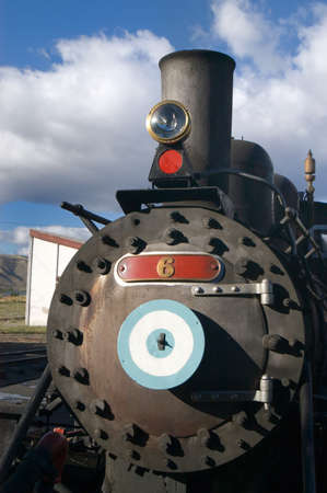 Old Steam Locomotive in Patagonia,  Old Patagonian Express の写真素材