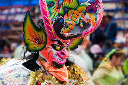 ORURO, BOLIVIA - MARCH 5: Dancers at Oruro Carnival in Bolivia, declared UNESCO Cultural World Heritage. March 5, 2011 in Oruro, Bolivia
のeditorial素材