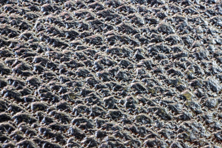 black leather texture close up